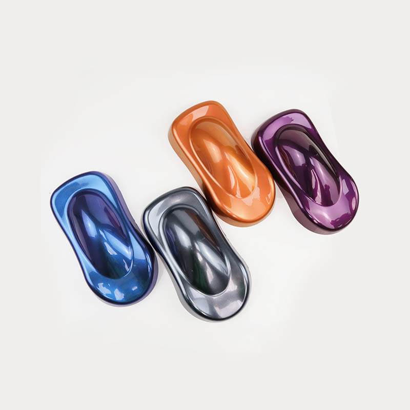 NOUVELLE série de couleurs pigments nacrés industriels