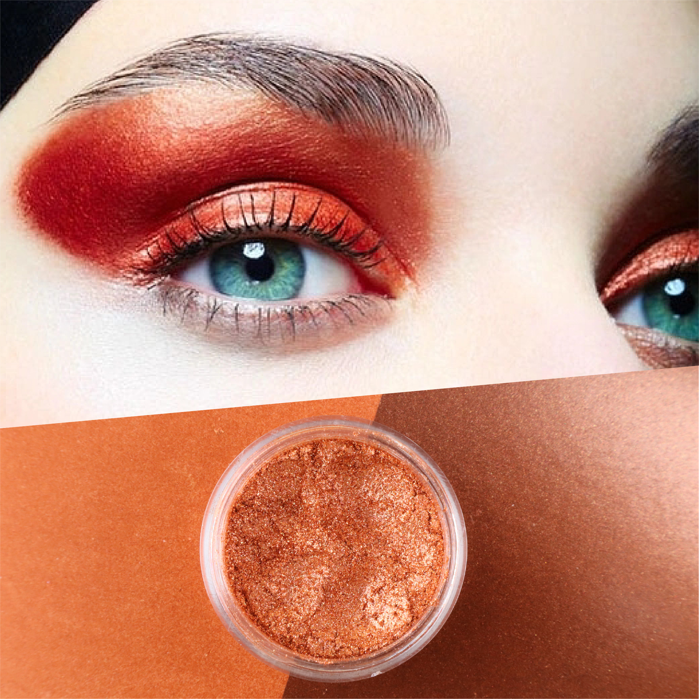 Pigment perlecent métallique naturel