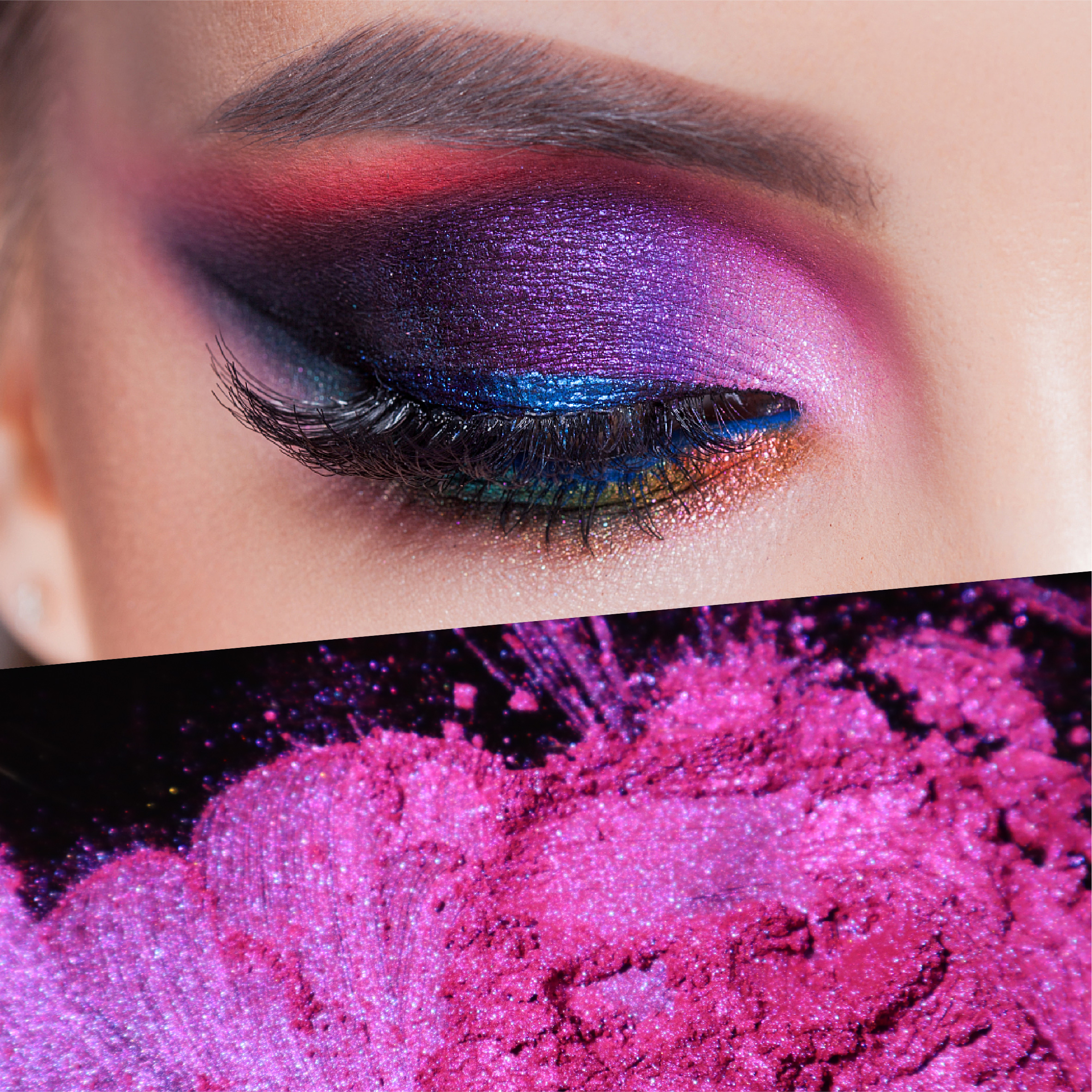 Nouvelle couleur pigment nacré