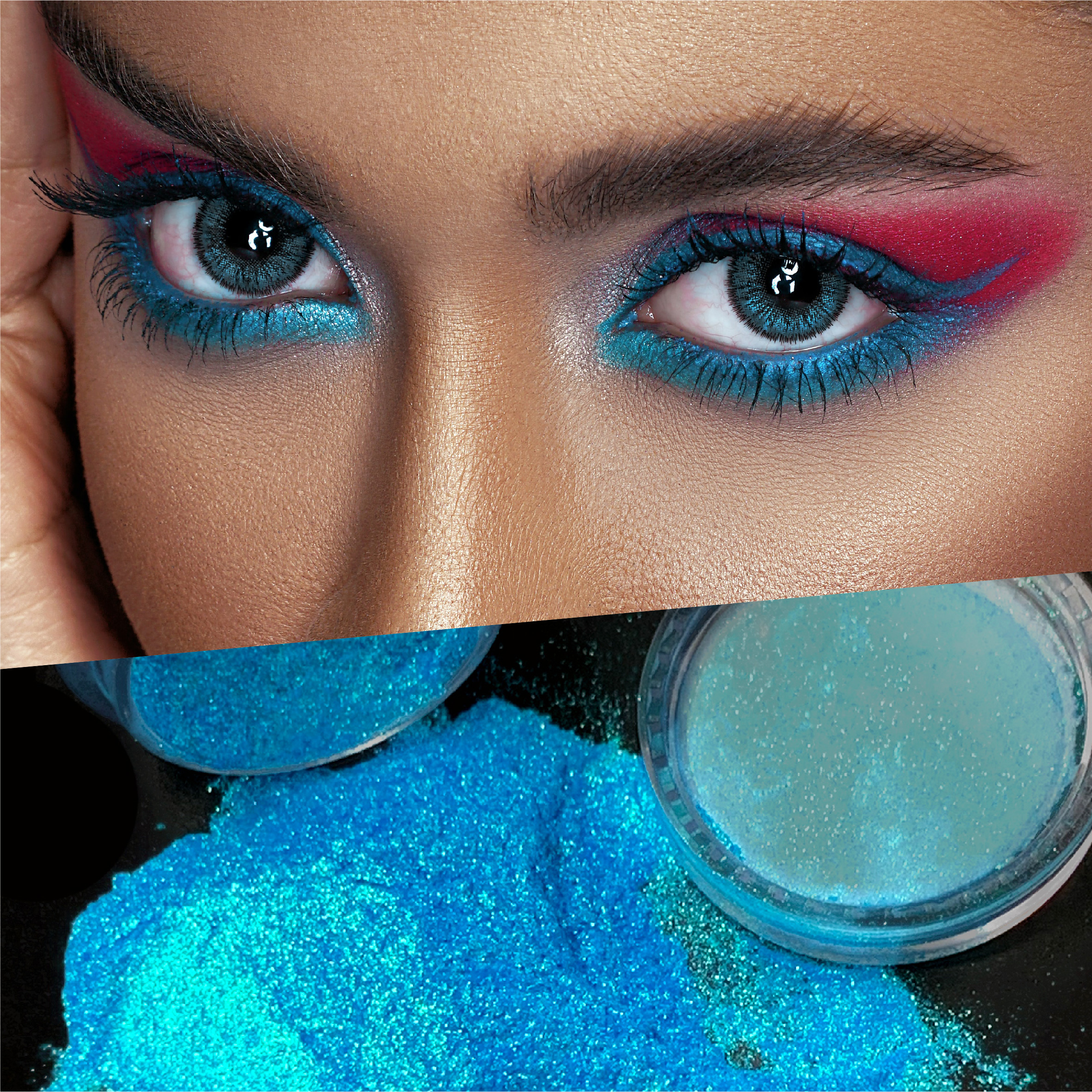 Pigment nacré en revêtement